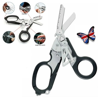 6 In1 Multifunction Raptor Emergency Response Shears Foldable Scissors Tactical Pliers Outdoor