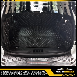 Ford Everest (2016 - 2021) Full Coverage Back Seat Cover