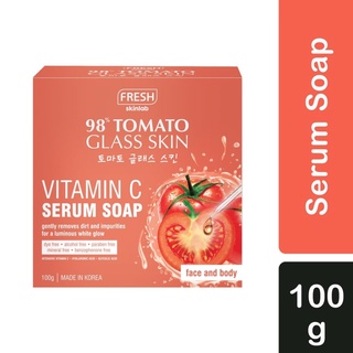 Fresh Fresh Tomato Glass Skin Vitamin C Serum Soapskin cream