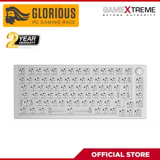 Glorious GMMK PRO Gaming Keyboard Premium Compact TKL White Ice