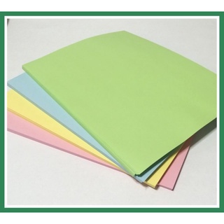 100pcs Colored bond paper Short bond size for DIY