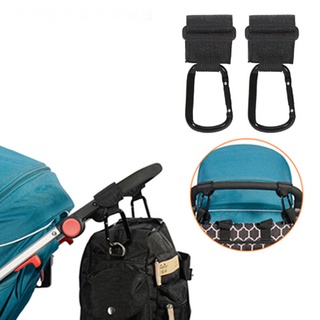 2Pcs/Lot Baby Stroller Hook Strong Hanger For Baby Pushchair Prams Poussette Hook Stroller Organizer (1)