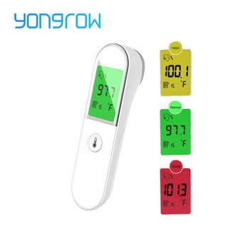 【Ready Stock】Baby Safe ☌✕Yongrow Digital Forehead Thermometer Non Contact Infrared Thermometer for B