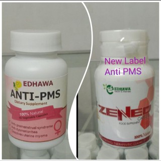 Edhawa Zened 30 caps | Anti PMS | Pantunaw Mayoma | Authentic | Herbal Medicine, Hormonal imbalance