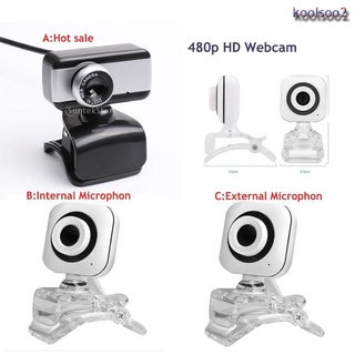 camera◆【COD koolsoo2】 Computer Webcam HD Camera Laptop Webcams USB for Youtube,Skype Video Calling,