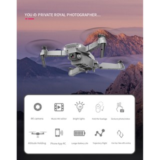 New RC drone WIFI FPV and wide-angle high-definition 4K dual camera height keep foldable quadrotor drone gift toy (6)