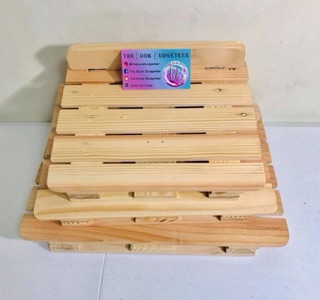 Collapsible Wooden Book Stand/Laptop Stand by Tatay Ogie (2)