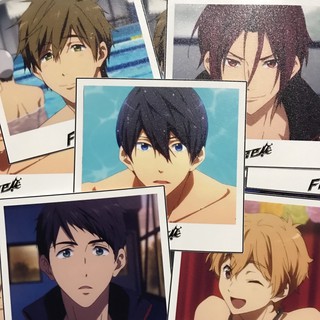 Free! Iwatobi Swim Club Anime Instax Polaroid
