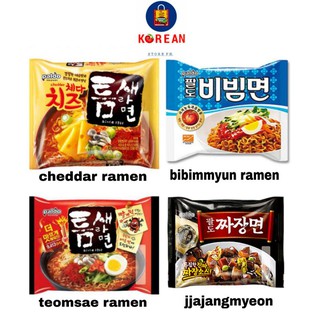 Paldo Korean Ramen 4 flavors