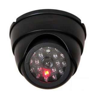 Fake Dummy CCTV Camera with Flashing LED (Half Dome) - battery operated (1)