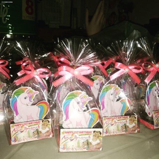 home and livingbirthday party♀☍Birthday & baptismal souvenirs unicorn rubber (with add-on promo of I