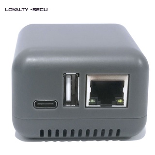 25ex LOYALTY-SECU Network USB Print Server Printer Adapter Terminal Server Printing Windows 10 Gray