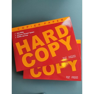 5 REAMS SHORT Hard Copy Hardcopy Bond / Copier Paper Sub 20 70gsm (3)