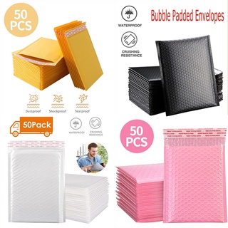 note booknotebookpaper❉▪4 Sizes 4color 50Pcs Bubble Mailers Padded Envelopes Shipping Bag Self Seal