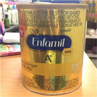 Enfamil one 850g can 0-6months