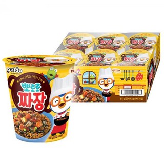 ❣Paldo❣ Pororo Black Bean Noodles 65g * 6ea m1bQ