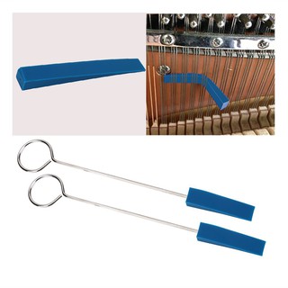 9 Pcs Piano Tuning Hammer Wool Mute Strip Tools Kit Piano Hammer Wrench Tuner Repairing Tools Kit (6)