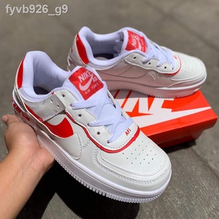 ☄﹉Nike Air Force1 Shadow Macaron Running Shoes Basketball Shoes For Women's shoes skateboard shoes