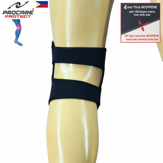 PROCARE PROTECT #6066L Knee Support 9-Inch, Adjustable Close Patella, Open Kneepit for LEFT KNEE