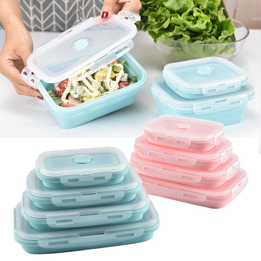 Leak-proof Foldable Food Container Microwave Collapsible (1)