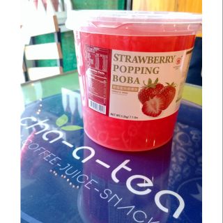 Popping Boba (Strawberry Flavor) Imported (1)