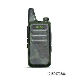 WLN KD-C1 Pocket Size Portable Mini Walkie Talkie Two Way Radio UHF 5W 16CHs Original Camouflage