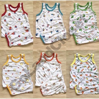 New products㍿1 pair Baby Terno Sando Shorts For Boys newborn to 5 yrs old