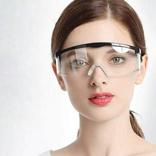 Protective Safety Glasses/Kacamata/Anti-saliva/Work Anti Dust Eye Anti-Fog Antisand windproof Anti Dust Saliva Transparent Goggles Eye