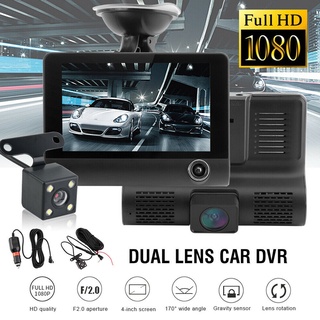 ₪⊙✷4'' Mirror Car DVR 1080p Full HD Video Driving Recorder Rearview Camera Dash Cam G-Sensor Night V