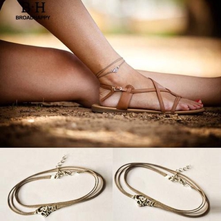【COD】Vintage Beach Yoga Bohemian Cord Ankle Bracelet Foot Chain Anklet Jewelry (1)