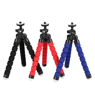 Mobile Phone Camera Tripod Mount Stand Sponge Cover Octopus Rotatable Flexible