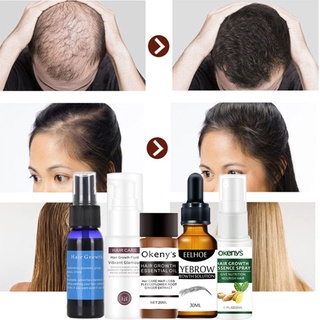 Hair Growth Fluid Eyebrow Grower Liquid Natural Ginger Health Hair Care Treatment Serum Oil Spray (1)