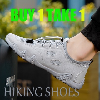 （Hot-selling ）Hiking shoes for men original Breathable rubber sole running shoes Normal size 39-44