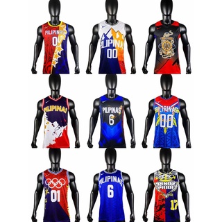 Pilipinas NBA basketball sando jersey for men's dryfit sports tshirt