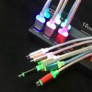 universal usb cable with led light