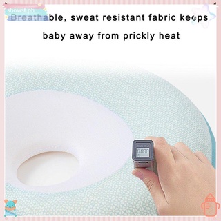 [cod]Kids Pillow Soft Infant Memory Foam Pillow Prevent Flat Head Sleeping Support
