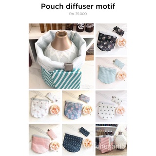 Dewdrop diffuser pouch And desert mist - essential oil bags Cosmetic pouch 1Q8r
