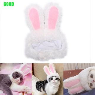 {Pet}Cat bunny rabbit ears hat pet cat cosplay costumes for cat small dogs party