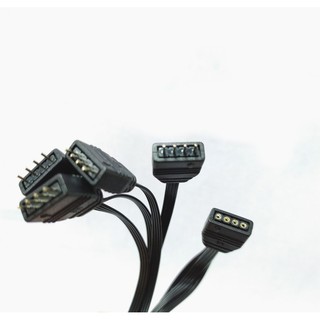 SPLITTER CABLE 4-PIN 12V RGB LED SYN 1-TO-4 WAY SPLIT