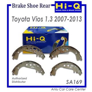 Hi-Q Rear Brake Shoes for Toyota Vios 1.3 2007-2013 (SA169)
