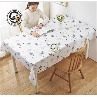Printed Waterproof Tablecloth Oil Proof Table Cloth