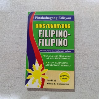 Diksyunaryong Filipino-Filipino By Concepcion