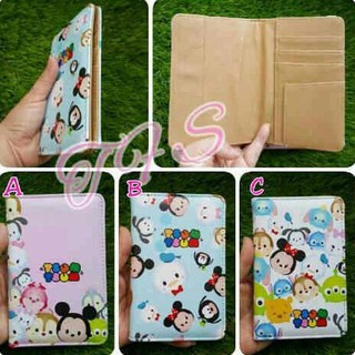 Limited Stock Disney Tsum Tsum Character Leather Passport Cover Passport Cover