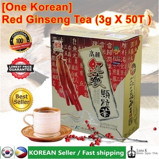 [One Korean] Red Ginseng Tea (3g X 50bags ) K Food Health Food Boost Immunity Anti Stress Fatigue V