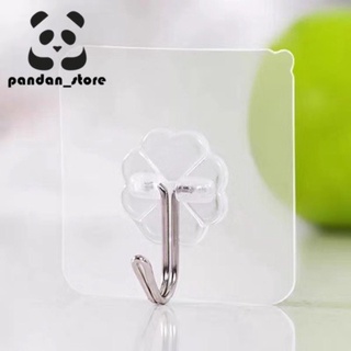 Transparent Strong Sticky Wall Hanging Nail-free Hook Kitchen Bathroom