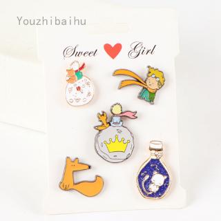 The Little Prince Cute Brooch Cartoon Enamel Pins For Clothes Backpack Brooch Personality