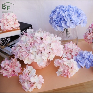 Artificial Flowers Hydrangea Bouquet Fake Flowers Simulation Hydrangea DIY For Party Decor Wedding Home Decoration