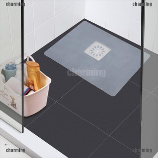 40*30cm ❉ Large ❉ invisible ❉ Transparent ❉ Silicone Sewer Floor Drain Cover Deodorant Pad Bathroom Hair Filter Anti Odor Deodorizer Sealing Mat Insect-Proof Sealing Plug Water Stopper