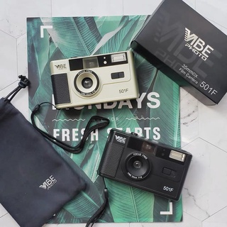 German VIBE 501F Camera Non-Disposable Film Cameras135Film Fool with Flash Lamp (1)