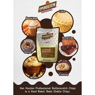 Xsential - Van Houten Chocolate Chips Semi Sweet/ Butterscotch 1 Kilo 8000 Counts (7)
